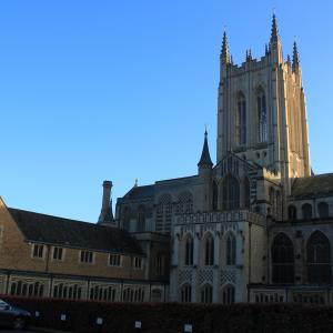 St Edmundsbury Cathedral and cloisters
